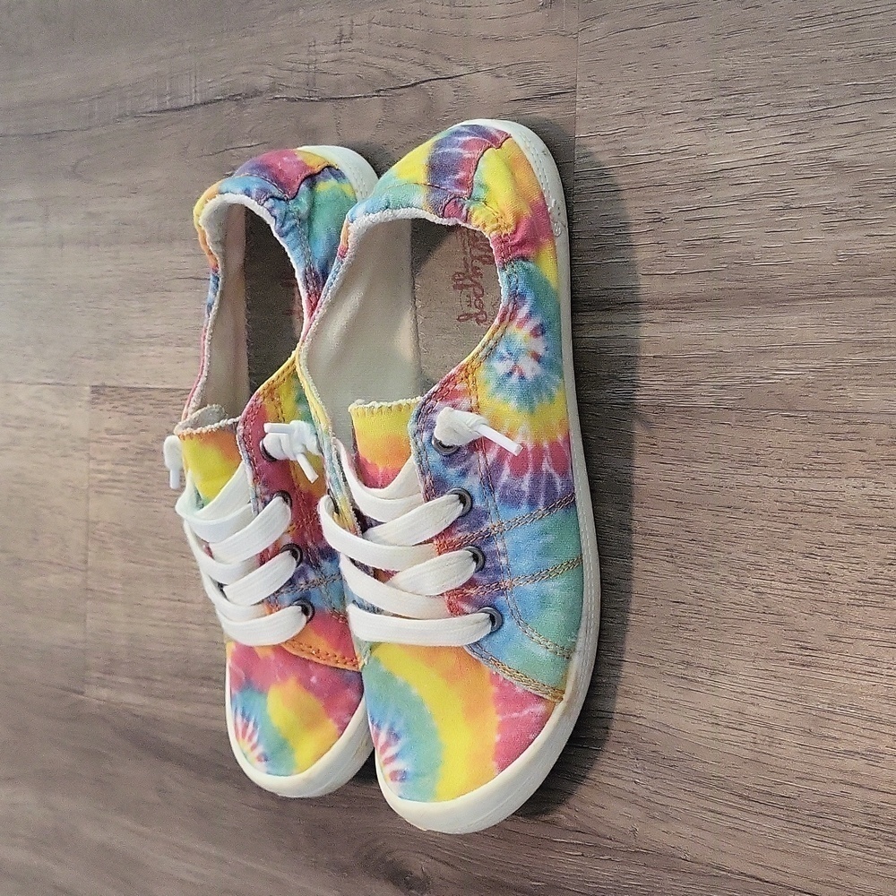 Jelly pop tie-dye shoes size 7.5 - Picture 2 of 8